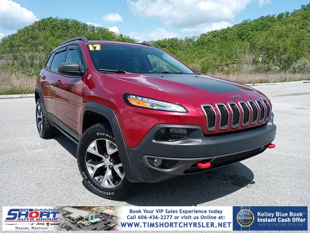 17 Jeep Cherokee Trailhawk 4wd For Sale In Knoxville Tn Cargurus
