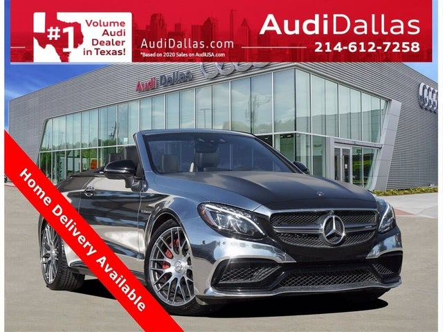 Used 18 Mercedes Benz C Class C Amg 63 S Cabriolet For Sale With Photos Cargurus