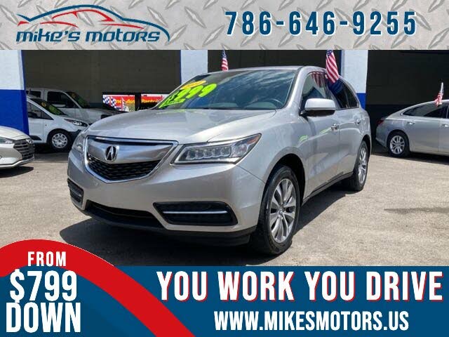 2013 Acura Mdx For Sale In Miami Fl Cargurus
