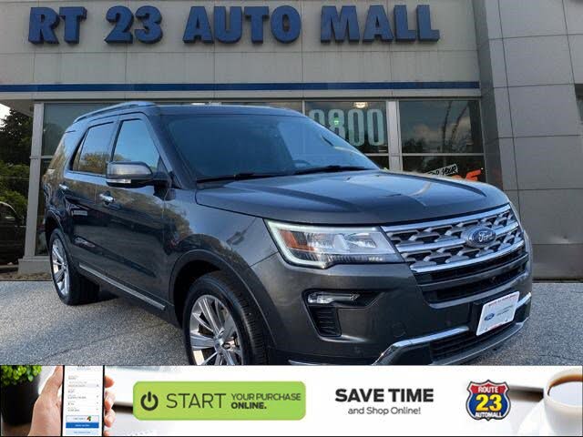 Certified 18 Ford Explorer Limited Awd For Sale Cargurus