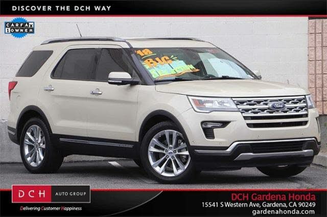 Used 18 Ford Explorer Limited For Sale With Photos Cargurus