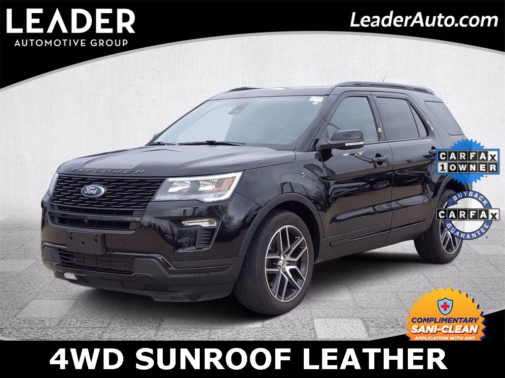 Used 19 Ford Explorer Sport Awd For Sale With Photos Cargurus