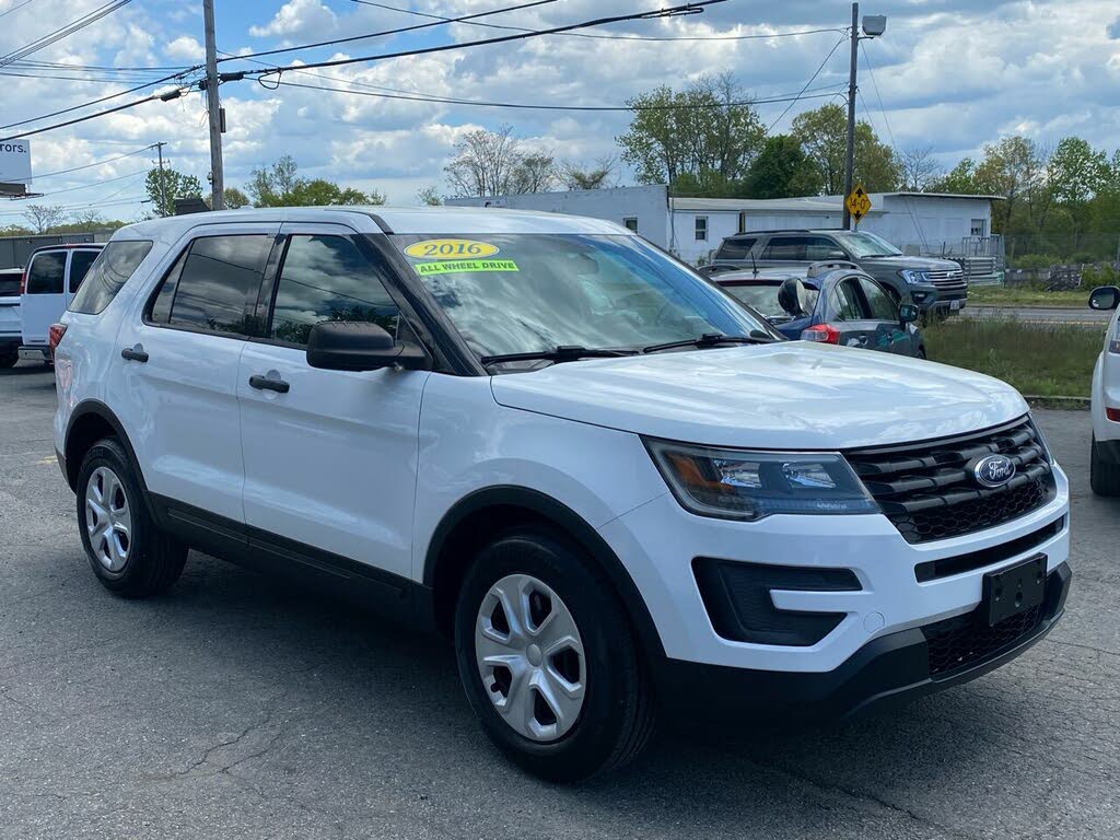 Used 16 Ford Explorer Police Interceptor Awd For Sale With Photos Cargurus