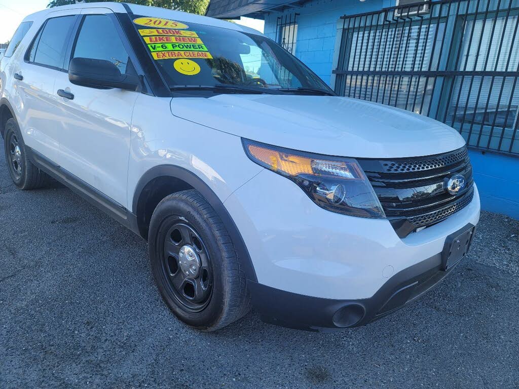 Used 15 Ford Explorer Police Interceptor Awd For Sale With Photos Cargurus