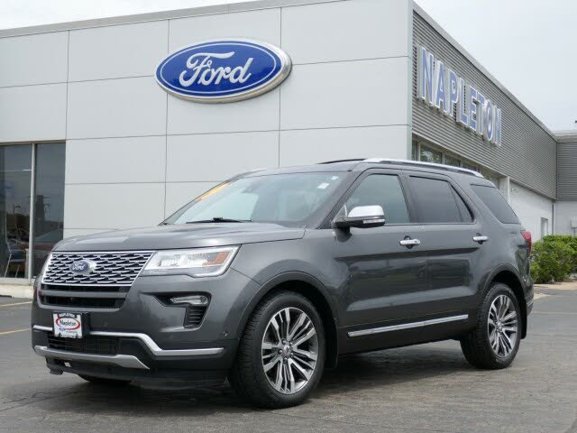 Used 18 Ford Explorer Platinum Awd For Sale With Photos Cargurus