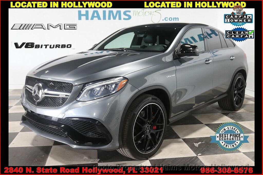 Used Mercedes Benz Gle Class Gle Amg 63 4matic S Coupe For Sale With Photos Cargurus