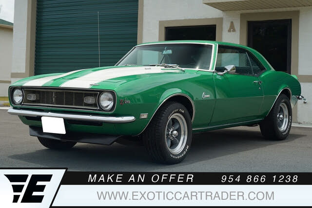 Used 1968 Chevrolet Camaro Z28 For Sale With Photos Cargurus