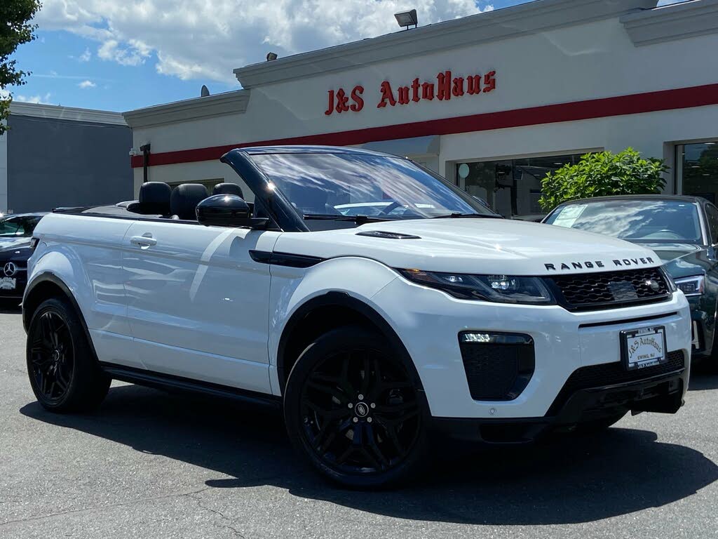 Used 2017 Land Rover Range Rover Evoque Hse Dynamic Convertible For Sale With Photos Cargurus