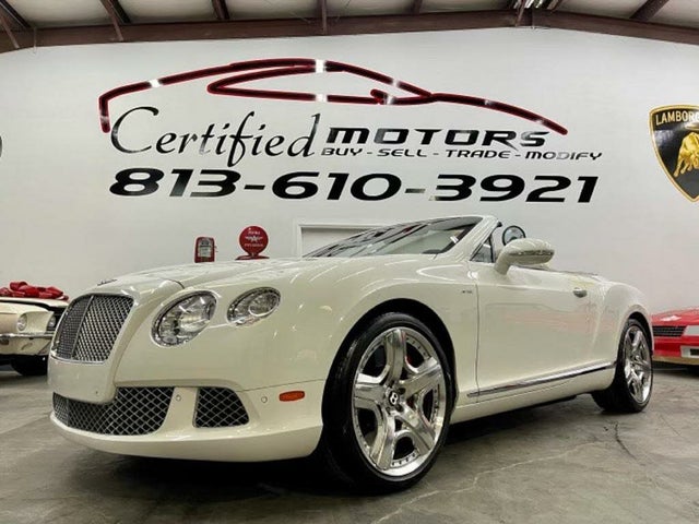 Used 14 Bentley Continental Gtc For Sale With Photos Cargurus