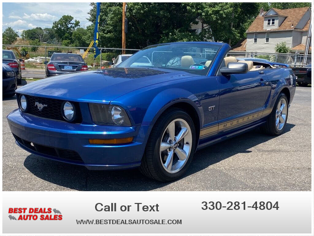 Used 2006 Ford Mustang Gt Deluxe Convertible Rwd For Sale With Photos Cargurus