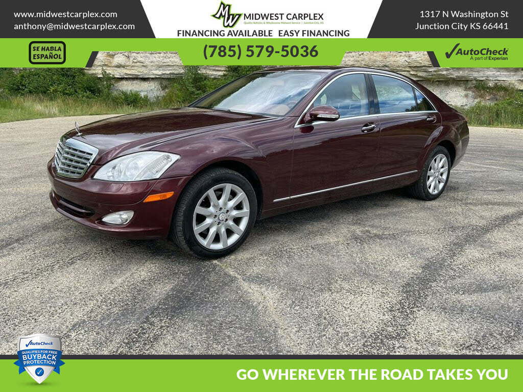 Used 08 Mercedes Benz S Class S 550 For Sale With Photos Cargurus