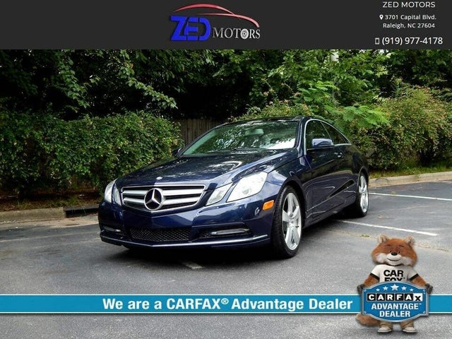 Used 13 Mercedes Benz E Class E 350 Coupe 4matic For Sale With Photos Cargurus