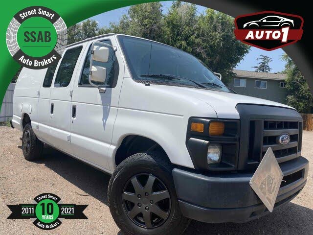 Ford E Series E 350 Super Duty Extended Cargo Van For Sale In Colorado Springs Co Cargurus