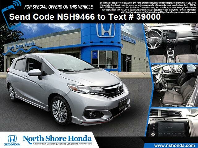 18 Honda Fit Sport For Sale In New York Ny Cargurus