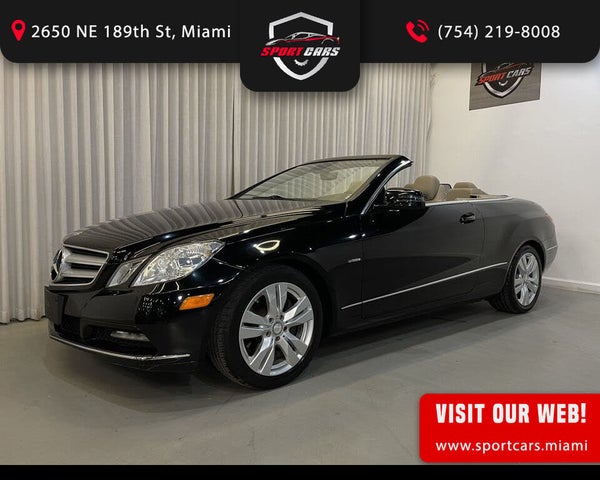 Mercedes Benz E Class E 350 Cabriolet For Sale In Miami Fl Cargurus Mercedes Benz E Class E 350 Cabriolet For Sale In Miami Fl Cargurus