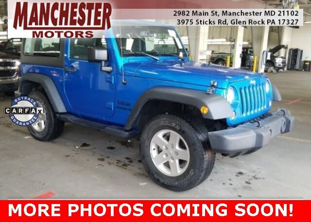 15 Jeep Wrangler For Sale In Lewisburg Pa Cargurus
