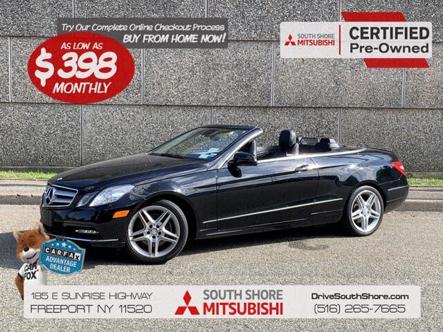 Used 13 Mercedes Benz E Class E 350 Cabriolet For Sale With Photos Cargurus