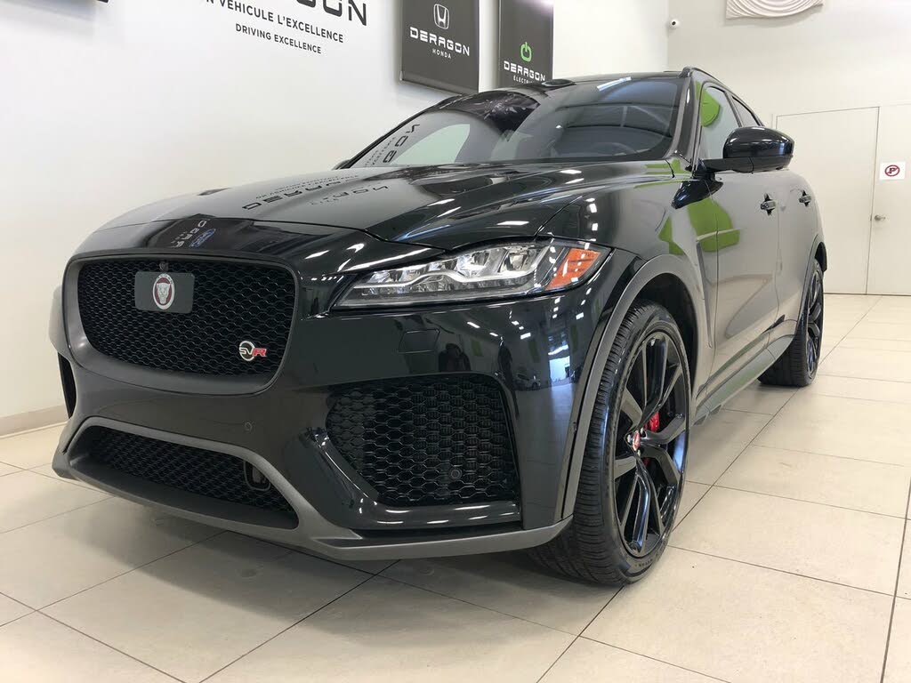 12 Used Jaguar F Pace Svr Awd For Sale Cargurus Ca