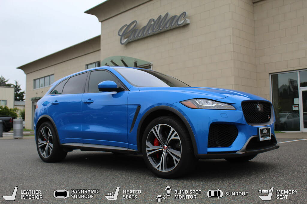 Used 19 Jaguar F Pace Svr Awd For Sale With Photos Cargurus