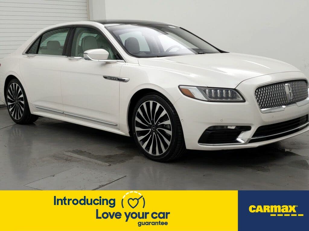 Used 2018 Lincoln Continental Black Label Fwd For Sale With