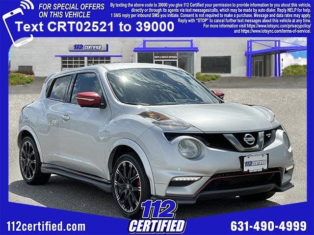 Used 15 Nissan Juke Nismo Rs Awd For Sale With Photos Cargurus