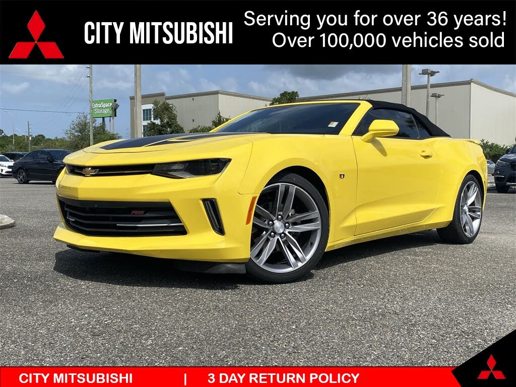 Used 2018 Chevrolet Camaro 2lt Convertible Rwd For Sale With Photos Cargurus