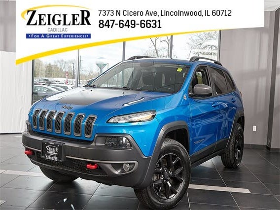 17 Edition Trailhawk 4wd Jeep Cherokee For Sale Cargurus