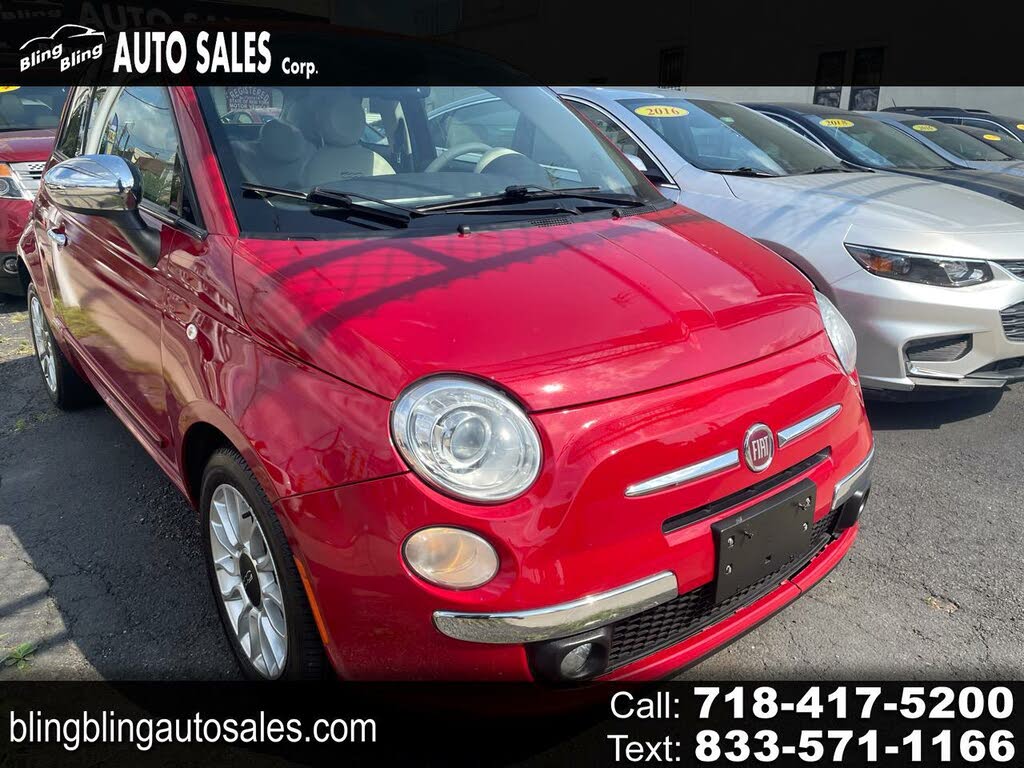 Used Fiat 500 Lounge Convertible For Sale With Photos Cargurus