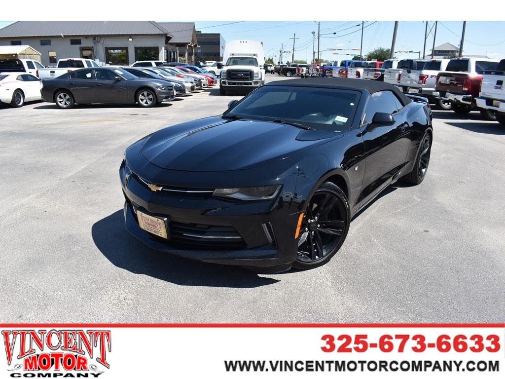 Used 2018 Chevrolet Camaro 2lt Convertible Rwd For Sale With Photos Cargurus