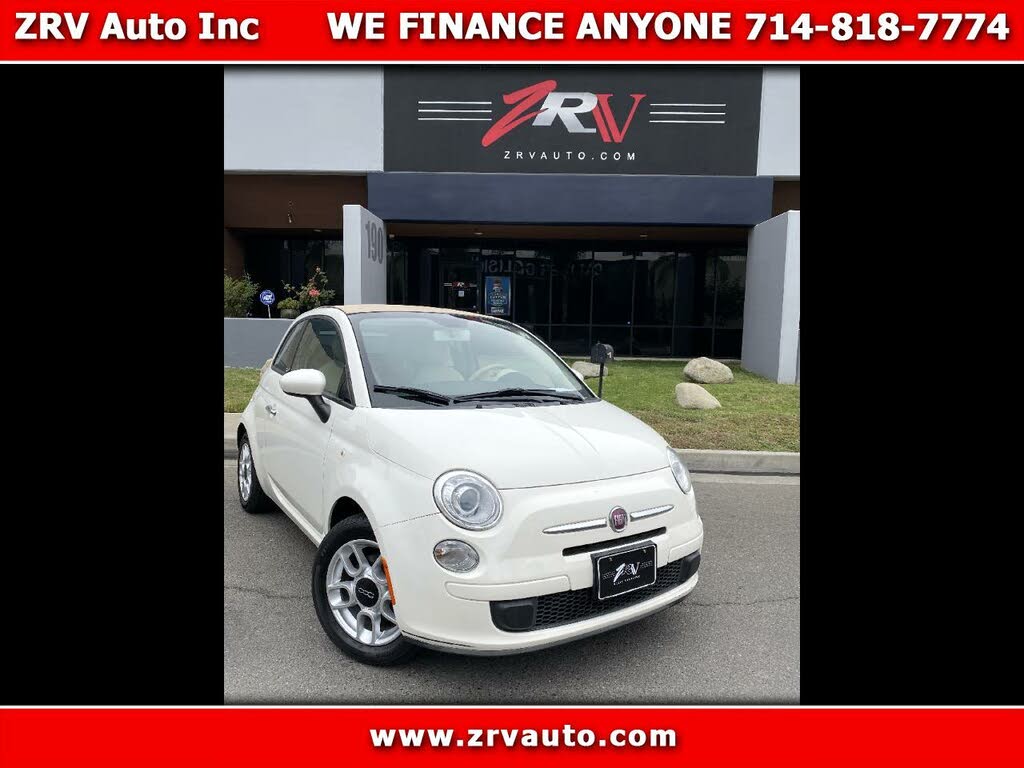 Used Fiat 500 Pop Convertible For Sale With Photos Cargurus