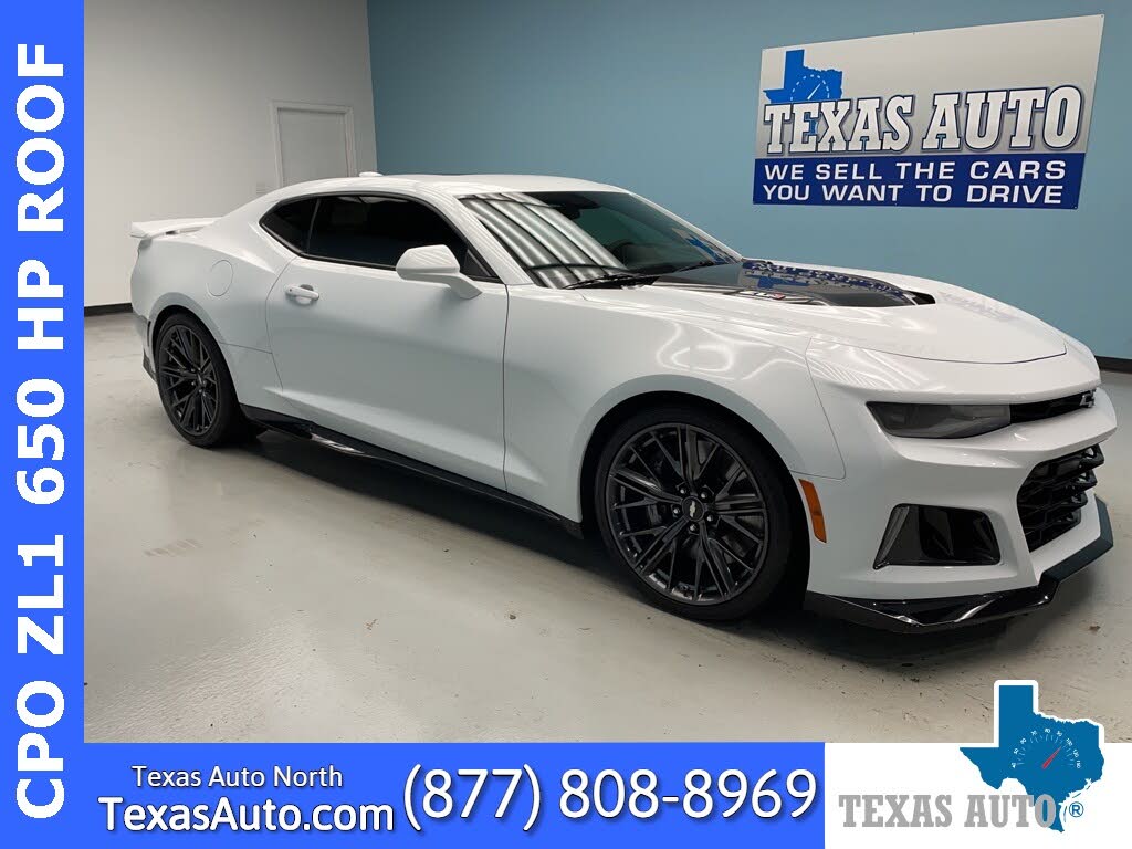 2018 Edition Zl1 Coupe Rwd Chevrolet Camaro For Sale In Houston Tx Cargurus