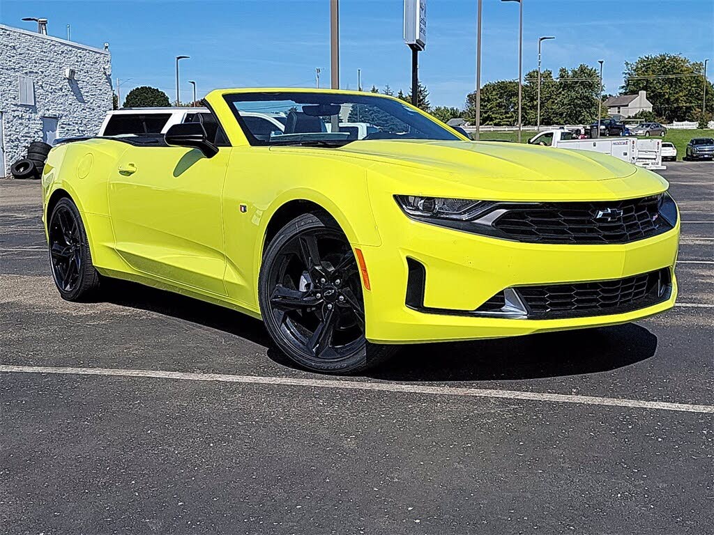 Used 2021 Chevrolet Camaro 3lt Convertible Rwd For Sale With Photos Cargurus