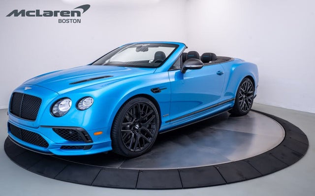 2018 Bentley Continental Supersports Convertible AWD