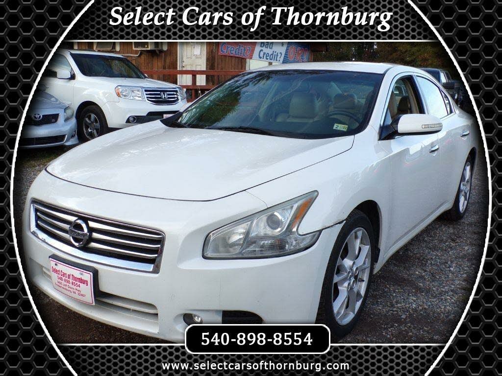 2012 nissan maxima pearl white