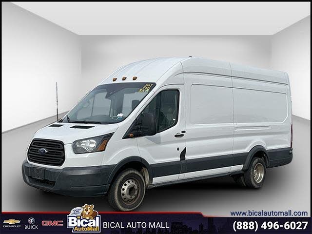 2015 Ford Transit Cargo 350 HD 3dr LWB High Roof Extended DRW with Sliding Passenger Side Door and 9950 Lb. GVWR