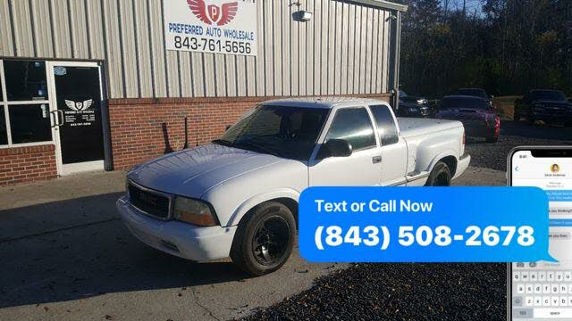 2001 GMC Sonoma SLS Extended Cab Short Bed 4WD