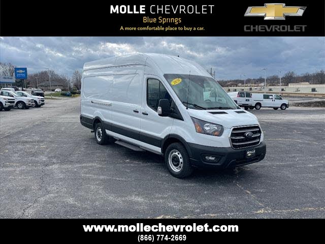2020 Ford Transit Cargo 350 HD 9950 GVWR Extended High Roof LWB DRW RWD with Sliding Passenger-Side Door