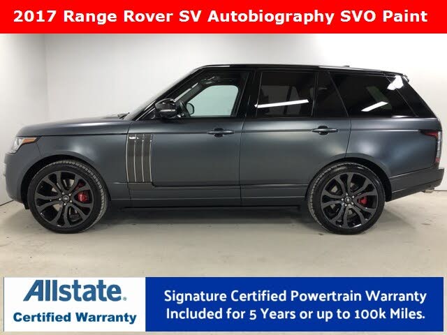 2017 Land Rover Range Rover V8 SVAutobiography Dynamic 4WD