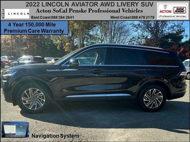 2022 Lincoln Aviator Livery AWD