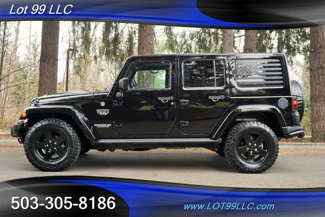 2012 Jeep Wrangler Unlimited Call of Duty MW3 Edition 4WD