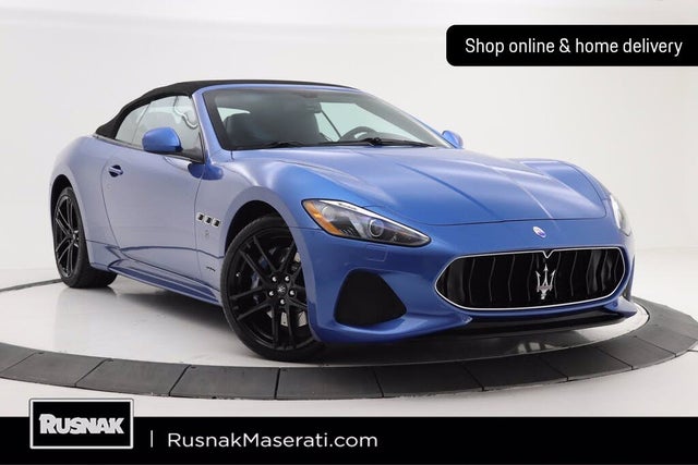 2018 Maserati GranTurismo Sport Convertible