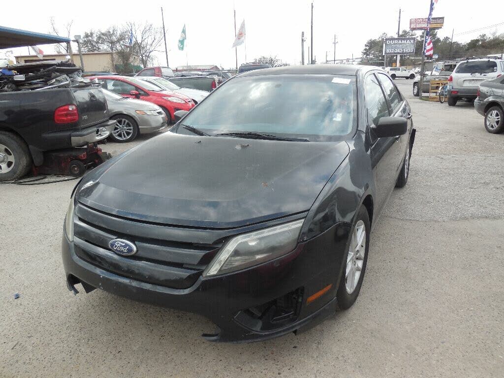 Black 2011 Ford Fusion S, Image 0