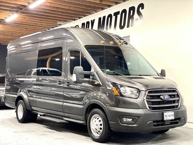 2020 Ford Transit Crew 360 HD 9950 GVWR Extended High Roof LWB DRW AWD with Dual Sliding Doors
