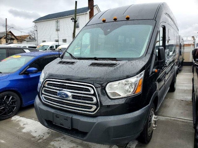 2015 Ford Transit Passenger 350 HD XL Extended High Roof LWB DRW RWD with Sliding Passenger-Side Door