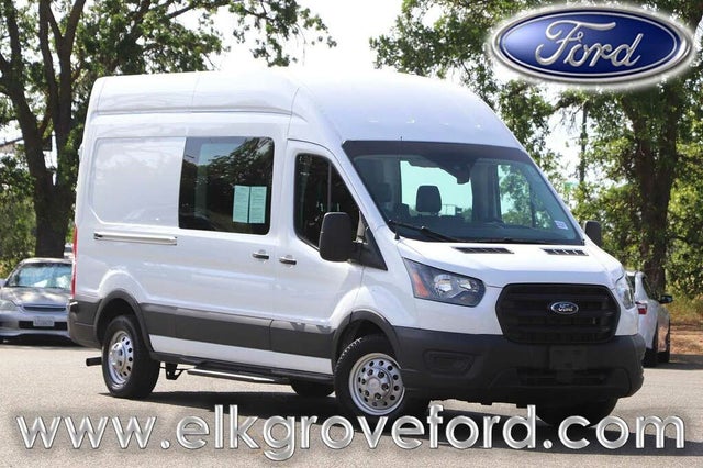 2020 Ford Transit Crew 250 High Roof LWB AWD with Sliding Passenger Side Door
