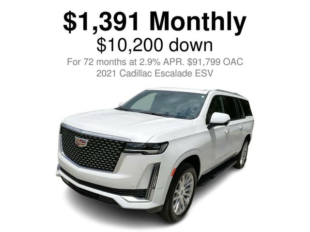 2021 Cadillac Escalade ESV Premium Luxury RWD