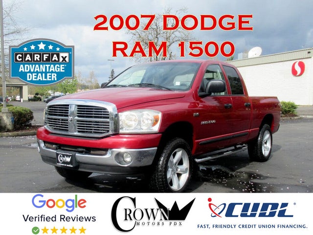 2007 Dodge RAM 1500 SLT Quad Cab LB 4WD