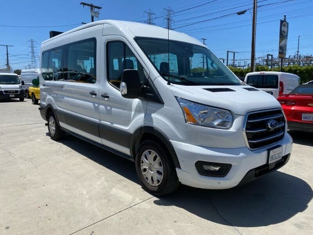 2020 Ford Transit Passenger 350 XLT LWB RWD with Sliding Passenger-Side Door