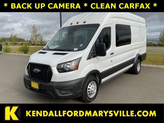 2022 Ford Transit Crew 350 HD 9950 GVWR Extended High Roof LB AWD