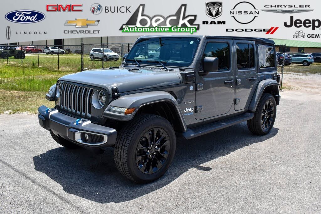 used wrangler 4xe